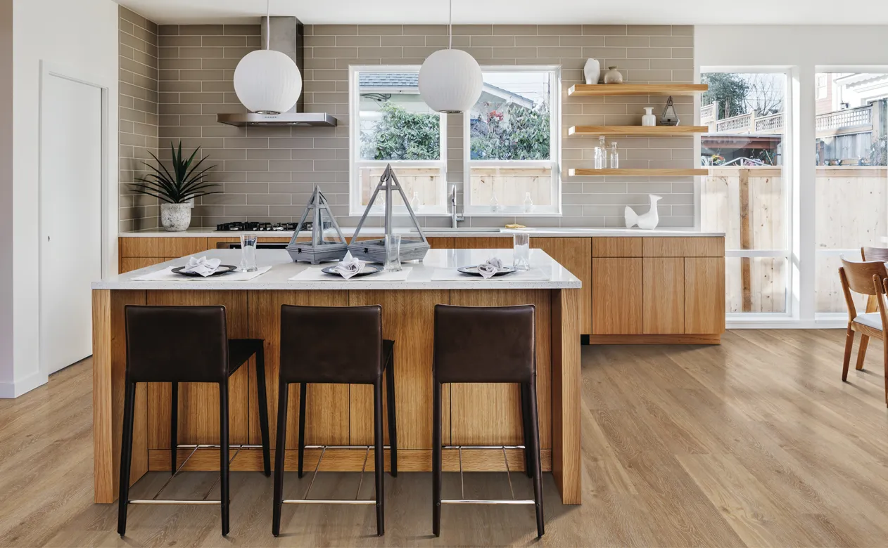 Kitchen room scene